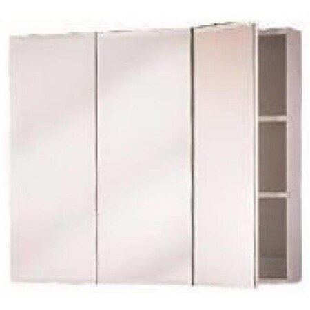 Zenith Products Zenith Products M24 24 x 26 in. Frameless Tri-view Medicine Cabinet 392032